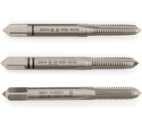 Ручные метчики GSR M6х1 HSSG DIN352 6H набор 3 шт для глухих и сквозных отверстий  B00105190