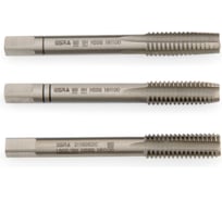 Ручные метчики GSR M8х1,25 HSSG DIN352 6H набор 3 шт для глухих и сквозных отверстий  B00105210