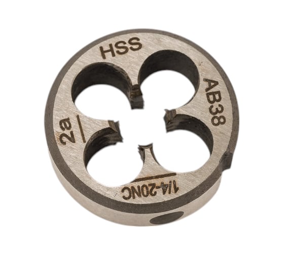 Круглая плашка GSR UNC 1/4-20 DIN EN 22568 B HSS B00462130