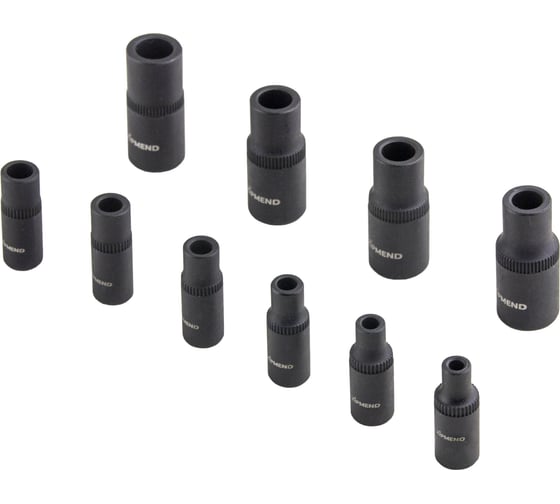 Набор магнитных головок метчикодержателей ZIPMEND M1.5-M14, 10пр. ZM-H220001
