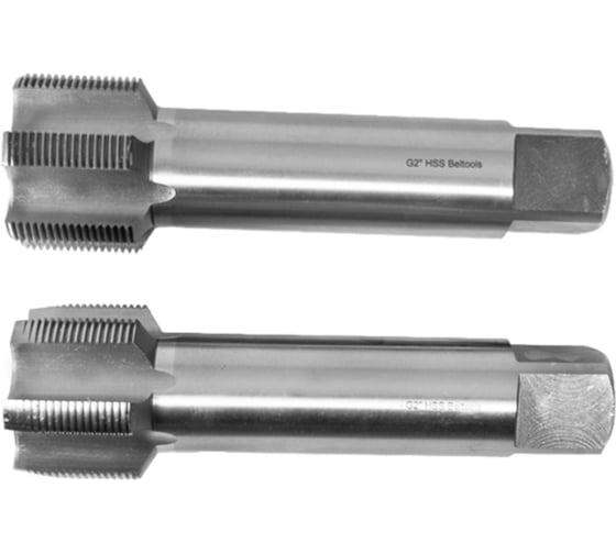 Метчик трубный Beltools G2'' 11 ниток машинно-ручной HSS 2шт компл. L=195 исп1 ri.119.319
