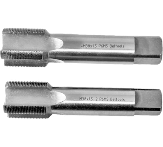 Метчик Beltools М38x1,5 машинно-ручной Р6М5 2шт компл. L=151мм исп1 ri.114.1778