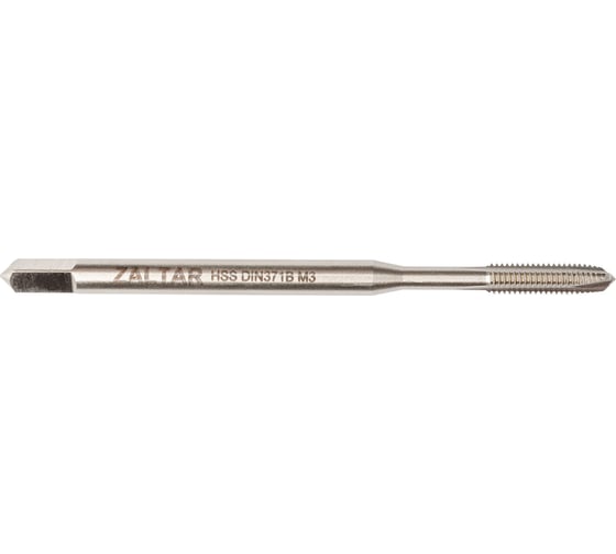 Метчик машинный ZALTAR HSS, DIN 371, Тип B, M3x0.5 ZA-10301