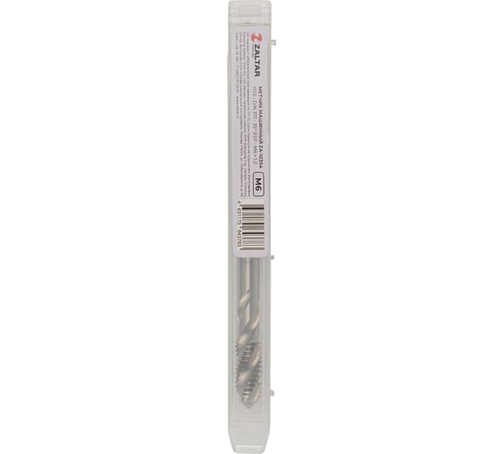 Метчик машинный ZALTAR HSS, DIN 371, Тип C (35 RSP), M6x1.0 ZA-10354