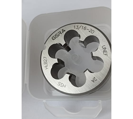 Плашка круглая GSR DIN EN 22568, HSS, UNEF 13/16 B00478110