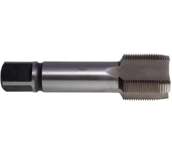 Метчик ZENION метрическая резьба М12x1,0 Р6М5(4341), ГОСТ 3266-81, для глухих отверстий, с проходным хвостовиком, упаковка 2 шт, мт00133у