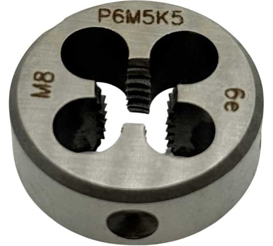 Плашка TORNERI М 8.0x1.25 Р6М5К5 Т023849