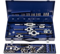 Набор резьбонарезного инструмента ZALTAR 15SF HSS, 51 предмет, M3-M4-M5-M6-M8-M10-M12 ZA-10721