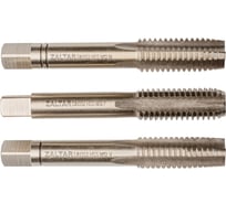 Набор метчиков ручных ZALTAR HSS DIN 352, 3 пр., Nr.1/Nr.2/Nr.3, M12x1.75 ZA-10028