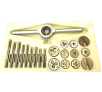 Набор ручных метчиков и плашек GSR DIN 352 / DIN 223 HSSG M1-M2,5 31 708120