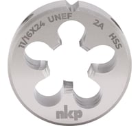 Плашка NKP UNEF 11/16 -24, DIN EN 22568, HSS, 2A, 45x14мм 248111N