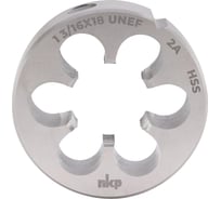 Плашка NKP UNEF 1.3/16 -18, DIN EN 22568, HSS, 2A, 65x25мм 248113N