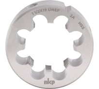 Плашка NKP UNEF 1 1/2 -18, DIN EN 22568, HSS, 2A, 65x18мм 248112N