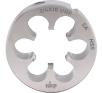 Плашка NKP UNF 3/4 -16, DIN EN 22568, HSS, 2A, 45x14мм 246340N