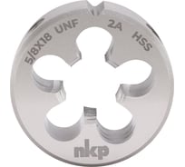 Плашка NKP UNF 5/8 -18, DIN EN 22568, HSS, 2A, 45x14мм 246580N