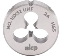 Плашка NKP UNF №10 -32, DIN EN 22568, HSS, 2A, 20x7мм 246010N