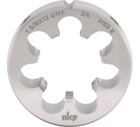 Плашка NKP UN 1 5/8 -12, DIN EN 22568, HSSE, 2A, 75x20мм 29910580UN12