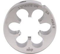 Плашка NKP UN 1 7/16 -12, DIN EN 22568, HSSE, 2A, 75x20мм 29910716UN12