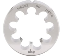 Плашка NKP М52 шаг 2.0мм DINEN22568 HSSE 6g 90x22мм 290522N