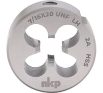 Плашка NKP левая UNF 7/16 -20 DINEN22568 HSS 2A 30x11мм 324220N