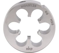 Плашка NKP М24 шаг 1.25мм DINEN22568 HSS 6g 55x16мм 240246N