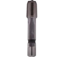 Метчик конический ZENION м/р K1/8, Р6М5(4341), ГОСТ 6227-80, для сквозных отверстий, с проходным хвостовиком, упаковка 2 шт, мт00350у