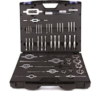 Набор ручных метчиков и плашек GSR UNC 1/4-1" HSSG 46 предметов 08333150