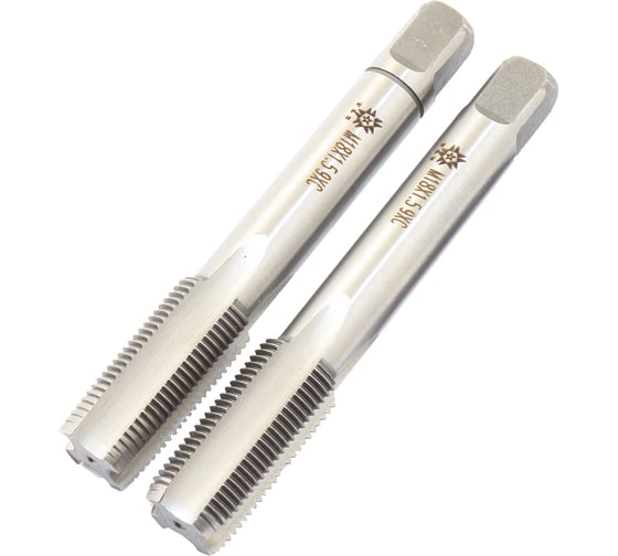 Метчик TLX М18,0х1,5 9ХС, ручной, к-т из 2-хшт 75925 1