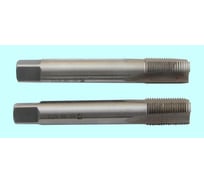 Метчик CNIC G 3/8 9ХС трубный цилиндрический, ручной, к-т из 2-х шт. 19 ниток/дюйм левый 59403