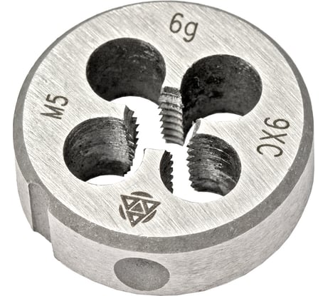 Плашка Волжский инструмент  М5х0.8 в ПВХ-упаковке 3704005