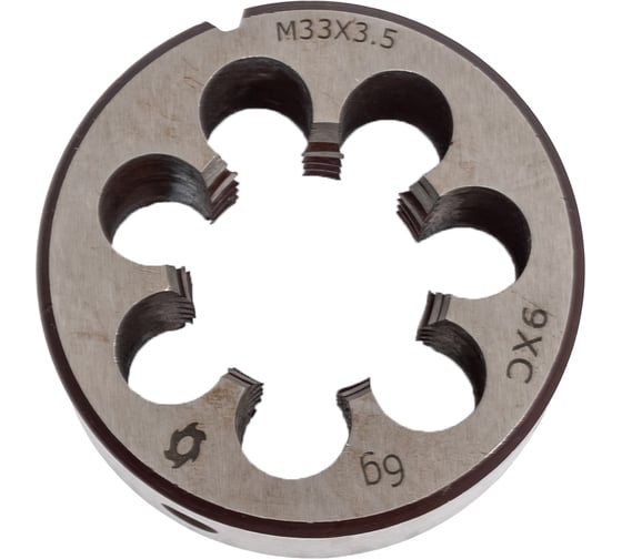 Плашка Vitatools М33x3,5 осн. УТ-00001598