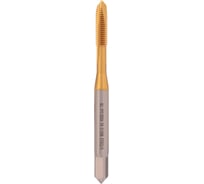 Метчик машинный H-Tools М6 шаг 1.0мм DIN371 HSSE-TiN 6g B/4-5P L-80мм a=4.9 114X01-C2-0060