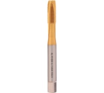 Метчик машинный H-Tools М10 шаг 1.5мм DIN371 HSSE-TiN 7h B/4-5P L-100мм a=8.0 117X01-C2-0100