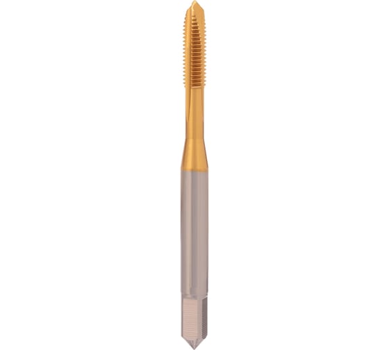 Метчик машинный H-Tools М24 шаг 1.5мм DIN374 HSSE-TiN 6h B/4-5P L-160мм a=14.5 113X01-D2-0242 1