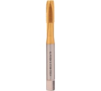 Метчик машинный H-Tools М8 шаг 1.25мм DIN371 HSSE-TiN 7g B/4-5P L-90мм a=6.2 115X01-C2-0080