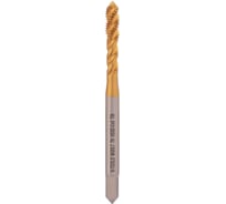 Метчик машинный спиральный H-Tools М4 шаг 0.7мм, DIN371, HSSE-TiN 7h C/2-3P R45 L-63мм, a=3.4 517X01-C2-0040
