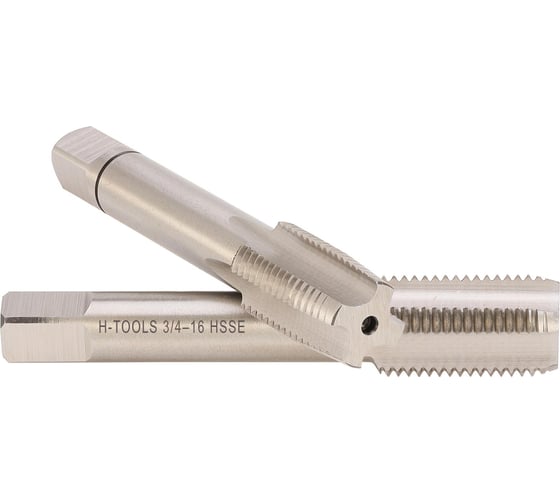 Метчик H-Tools UNF 3/4 -16 комплект из 2х шт. DIN2181 HSSE 2B L-95мм a=11 146340EHT
