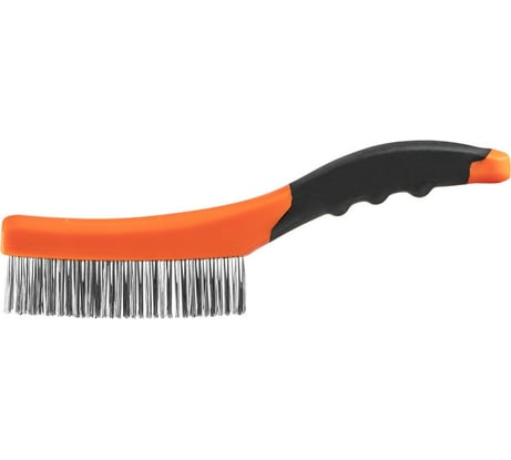 Проволочная щетка NEO Tools нержавеющая проволока, 4х16 рядов 39-050