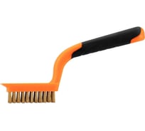 Проволочная щетка NEO Tools латунная проволока, 5х11 рядов 39-031