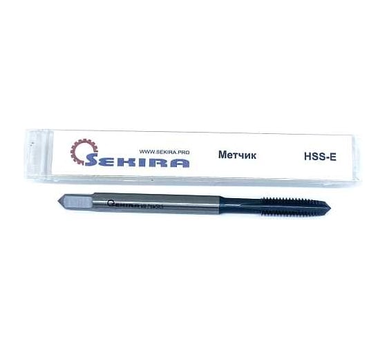 Метчик Sekira м/р, 4,0x0,7x12x63, для сквозных отверстий, HSS-E DIN371 00-00008792