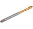 Метчик машинный спиральный H-Tools М6, шаг 1.0мм, DIN371, HSSE-TiN, 7h C/2-3P R45 L-80мм a=4.9 517X01-C2-0060 2