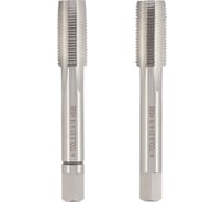 Метчик трубный H-Tools G 1/4 -19, комплект из 2х шт., DIN5157, HSSE, L-70мм, a=9.0 55314EHT