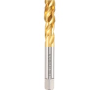 Метчик машинный спиральный H-Tools G 1/8 -28 DIN5156 HSSE TiN C/2-3P R35 L-90мм a=5.5 263018EHT