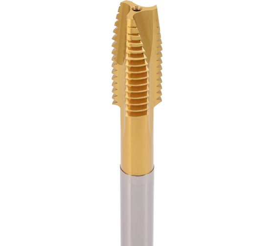 Метчик машинный H-Tools UNF 7/16 -20 DIN376 HSSE-TiN B/4-5P L-100мм a=6.2 77520ETHT