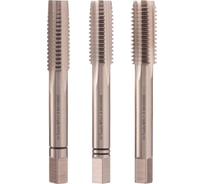 Метчик H-Tools М7 шаг 1.0мм комплект из 3х шт. DIN352 HSSE 6h L-50мм a=4.9 230070EHT