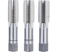 Метчик H-Tools М27 шаг 3.0мм комплект из 3х шт. DIN352 HSSE 6h L-110мм a=16 230270EHT