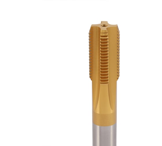 Метчик машинный H-Tools G 1/4 -19 DIN5156 HSSE TiN C/2.5P L-100мм a=9.0 262014EHT