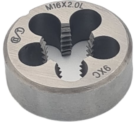 Плашка ОТ М 16x2,0 (Ф38) 9ХС 6g левая (1*5) 00-00000313