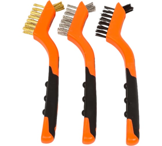 Набор проволочных щеток NEO Tools 3 шт, 3х7 рядов 39-100