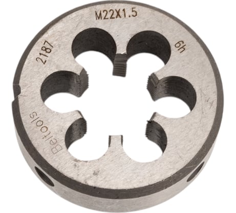 Плашка М22х1,5 6h D=55 мм Beltools ri.128.617